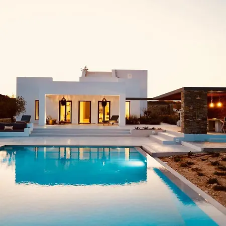 Amalthea, Outstanding Seaside Luxury Villa, Paros فيلة سانتا ماريا