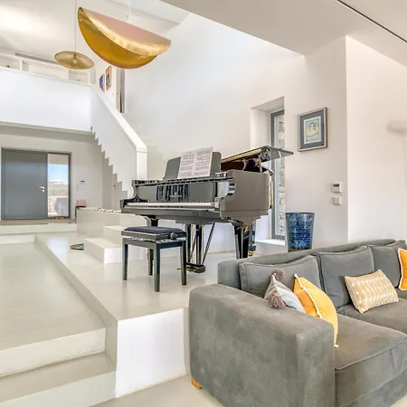 Amalthea, Outstanding Seaside Luxury Villa, Paros Santa Maria (Paros)
