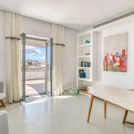 Amalthea, Outstanding Seaside Luxury Villa, Paros فيلة سانتا ماريا