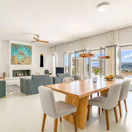 فيلة Amalthea, Outstanding Seaside Luxury Villa, Paros سانتا ماريا